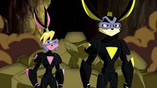 Loonatics Unleashed Season 2 Episode 13 Ace Bunny Lexi Bunny Scene HD [upl. by Gerge]