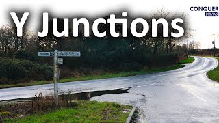 Y Junctions driving lesson  UK [upl. by Elliott164]