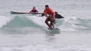 4 Yr Old KOA EGAN SURFING FREIGHTS BAY BARBADOS [upl. by Faber]