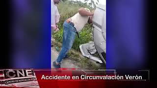 Accidente en Circunvalación Verón [upl. by Hubing460]