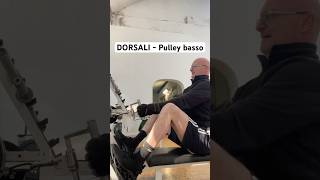 DORSALI  pulley basso dorsali pulley fitness [upl. by Meggi]