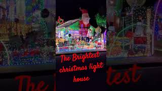 Visalias brightest christmas light house christmasdecorations christmastree chritsmaslights [upl. by Eniamrehc]