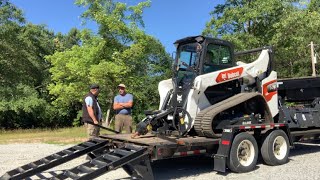 T76 Delivery Let’s take a ride… bobcat trailer subscribe like share youtube ytshorts sales [upl. by Rede547]