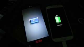 Charging LED amp Animation LG Optimus G Pro vs Samsung Galaxy S4 [upl. by Affay]