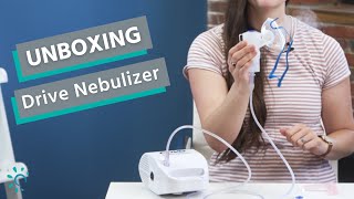 Unboxing of Drive JetNeb Nebulizer System  How to Setup amp Use [upl. by Holmun798]