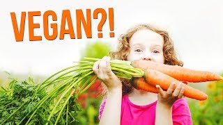 Kinder vegan ernähren  Ist das wirklich gesund QampA 5 [upl. by Annawik]