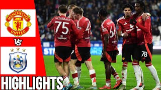 Manchester United vs Huddersfield Town  All Goals amp Highlights  BSM Trophy  121124 [upl. by Richter689]