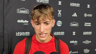 New York Red Bulls Daniel Edelman Full Post Game Media Availability vs CF Pachuca Leagues Cup [upl. by Lleda111]