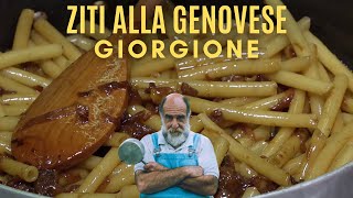 ZITI ALLA GENOVESE  Le ricette di Giorgione [upl. by Suckram270]