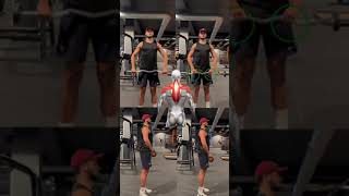 Ombros e Trapézio na Barra W ombros trapezio shorts workout [upl. by Yelahc]