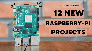 12 NEW Raspberry Pi Projects you must try [upl. by Eleni]