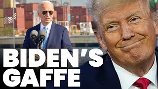 Joe Biden blunders by calling Trump voters garbage  Giles Coren [upl. by Ocirred520]