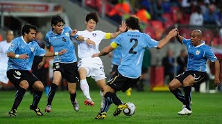 박지성  Park Ji Sung vs Uruguay  World Cup 2010 [upl. by Ludovico]