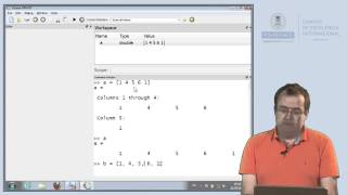 Prog Introducción a vectores y matrices [upl. by Thun]