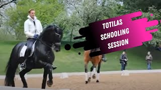 Watch Edward Gal amp Totilas School For The Grand Prix Dressage Test [upl. by Imot]