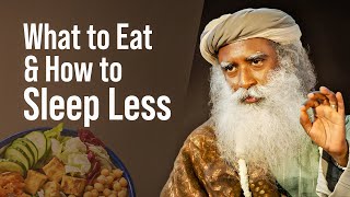 Sadhgurus Tips to Eat Right amp Sleep Less l MotivationArk [upl. by Cadell]