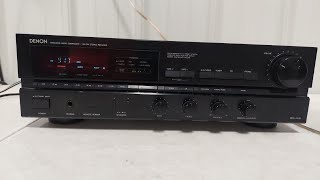 Denon Receiver DRA425R Precision Audio Component AM FM Stereo Receiver [upl. by Koziara]