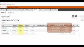 Manager Video  Checking Time Off Balances in UltiPro [upl. by Blumenthal]