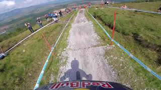 Rachel Atherton Most Dramatic GoPro run Fort William Finals EVER [upl. by Jezreel]