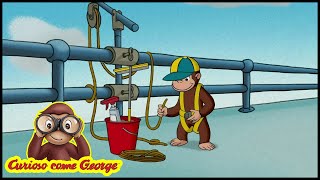 Curioso Come George 🐵George il lavavetri 🐵Cartoni per Bambini [upl. by Elden]