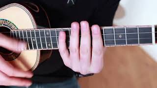 Reinhard Mey  Über den Wolken  Ukulele Cover by Patrick Ranft Tutorial on Ukulelein12Wochende [upl. by Mignonne]