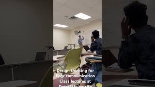 Design thinking for Engineers Comm lectures at Drexel University drexel viralshorts viralvideo [upl. by Lorraine]