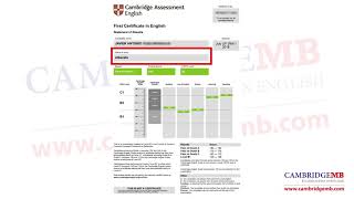 Resultados exámenes Cambridge Statement of Result [upl. by Anelim]