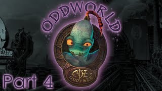 Oddworld  Abes Oddysee Walkthrough  Part 4 [upl. by Anasus]