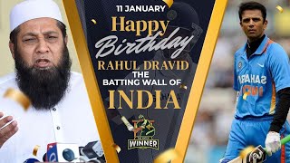 Tribute to Rahul Dravid  The Batting wall of India  Inzamam ul Haq [upl. by Suiramaj]