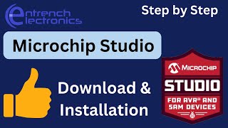 Download amp Installation of Microchip Studio  Step by Step  Complete Process installation [upl. by Tedman555]