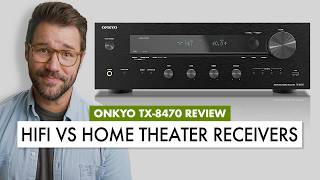 STEREO vs HOME THEATER RECEIVERS Which is BEST ONKYO TX8470 REVIEW [upl. by Mellar]