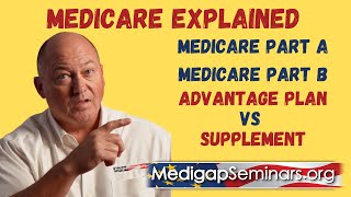 MedicareExplained Parts A amp B Advantage vs Supplement [upl. by Eelra]