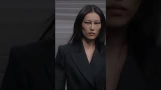 Liu Wen catwalk Versace FW24 [upl. by Alric]