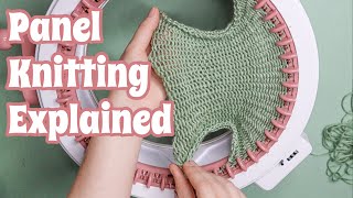 How To Knit A Flat Panel On The Sentro Circular Knitting Machine [upl. by Einahpit]