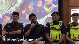 POLIS PERONDA Drama Kepolisan Yusof Haslam dan Anaknya Syafiq Yusof Sebagai Pengarah [upl. by Garv]