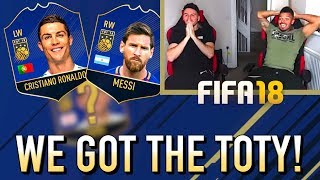 WE GOT THE FIFA 18 TEAM OF THE YEAR [upl. by Nahtahoj]