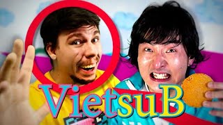 Vietsub Squid Game vs MrBeast  Rap Battle Made by FreshyKanal [upl. by Sprage]