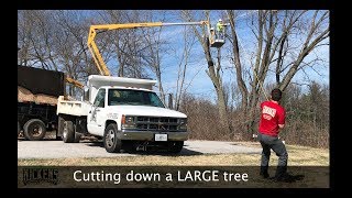 My Terrifying First Time In a Bucket Lift [upl. by Derrek]