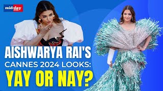 Aishwarya Rai Bachchan criticized for Cannes 2024 looks [upl. by Greggs133]