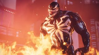 Marvel Spiderman 2 Kraven vs Venom boss fight 4k 60fps [upl. by Aidnac580]