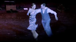 Milonga quotReliquias Porteñasquot Artem Lucin amp Irina Samoilova Solo Tango Orquesta [upl. by Hsitirb]