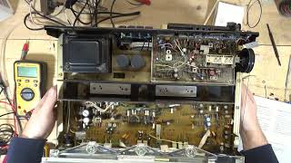 Pioneer SX 780 Stereo Receiver Repair Part 1  Evaluating the ReceiverNo Sound [upl. by Eserahc187]