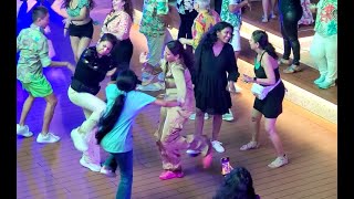 The MSC Meraviglia Experience Party on the Lido Deck Dec 2023 [upl. by Abih]