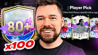 100x FUTURE STARS 80 Player Picks [upl. by Lemmie]