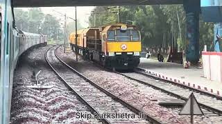 12013 New Delhi To Amritsar Shatabdi Express railway train trainjourney ssdn Lhbjourneys [upl. by Amaty]