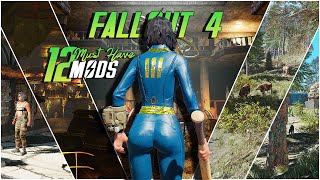 12 INSANE Fallout 4 Mods For the BEST and NEWEST Graphics in 2024 [upl. by Iamhaj889]