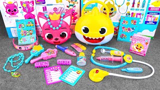 7 Minutes Satisfying with Unboxing Cute Pink Ice Cream Store Cash Register ASMR  Review Toys [upl. by Nodnil192]