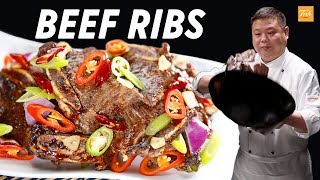 Perfect Beef Ribs Every Time • Taste Show [upl. by Yrdnal]