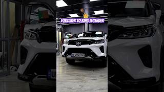 Fortuner to Legender with Interior Modification 🤩 legenderfortuner fortuner legender ytshorts [upl. by Alonzo]