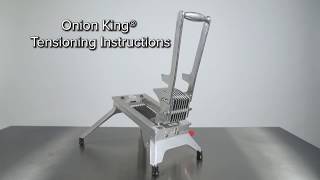 Vollrath Onion King Tensioning Instructions [upl. by Bathelda]